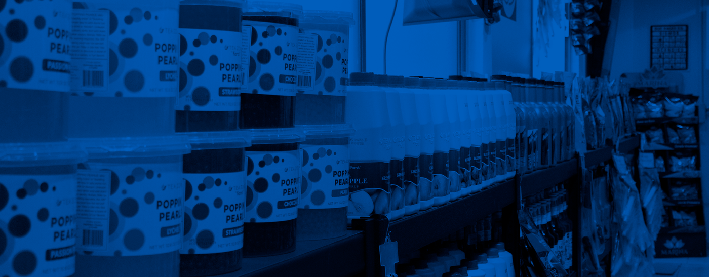 Popping Pearls y jarabes para bebidas en Kitchen Experts Mazatlán. Encuentra toppings, sabores frutales y productos para coctelería.