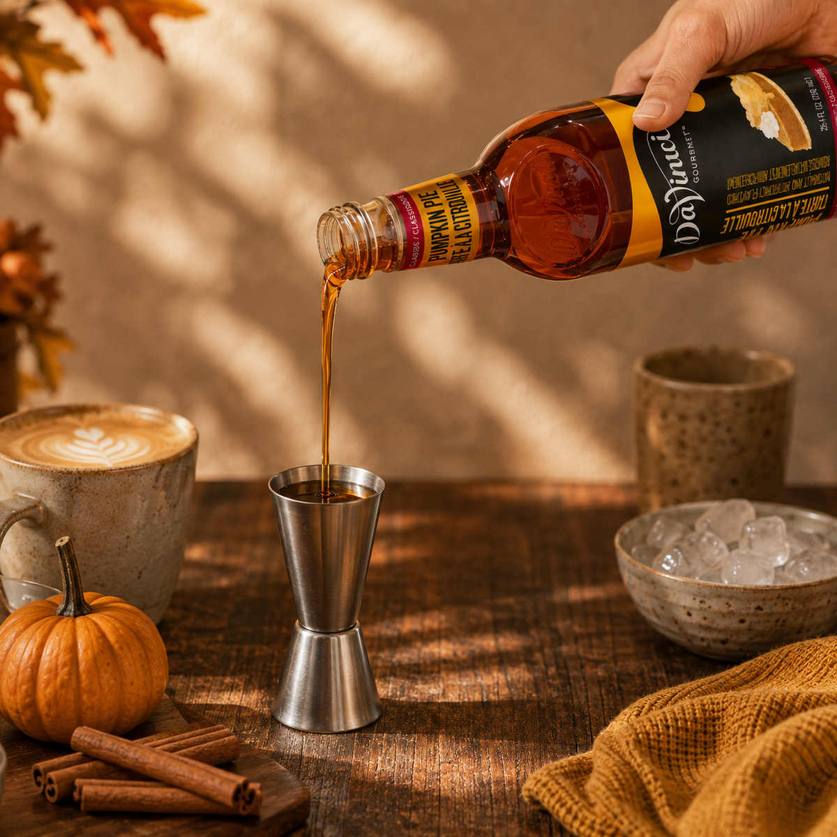 Jarabe DaVinci Calabaza Pumpkin Pie 750 Mililitros