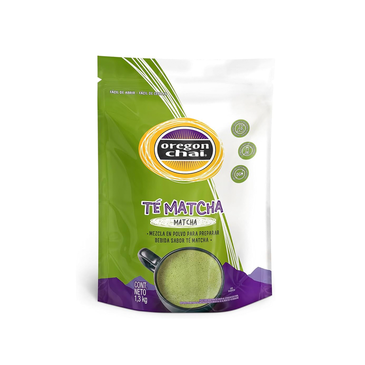 Base Oregon Chai Matcha 1300 Gramos