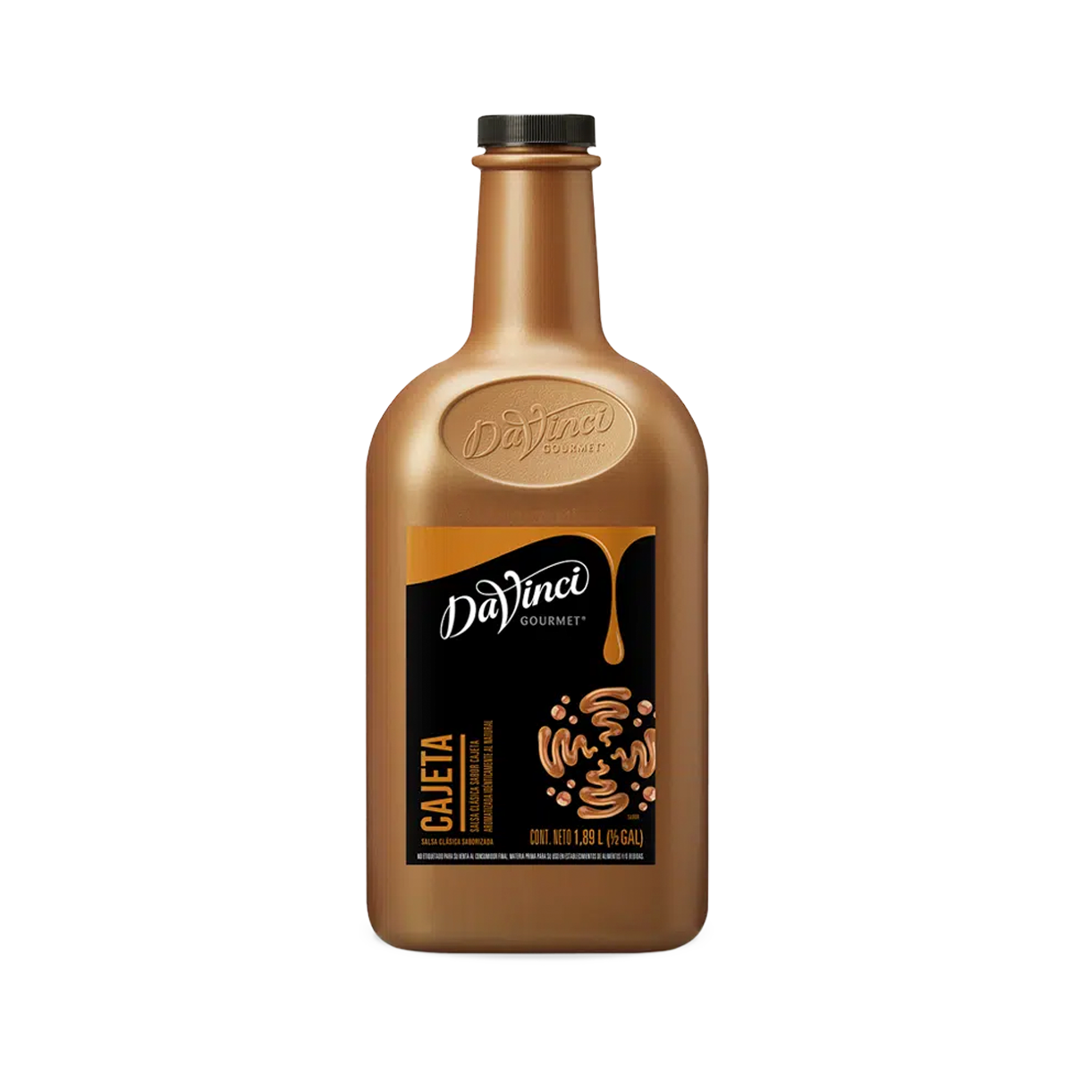 Salsa DaVinci Cajeta Botella 1/2 Galón