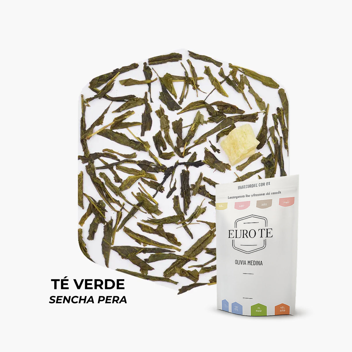 Té Verde Sencha Pera Euro Té Bolsa 250 Gramos