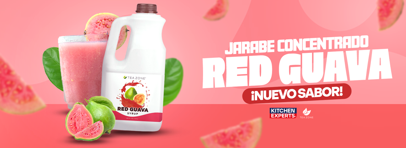 TEA_ZONE_SYRUPS- RED GUAVA - NUEVO SABOR