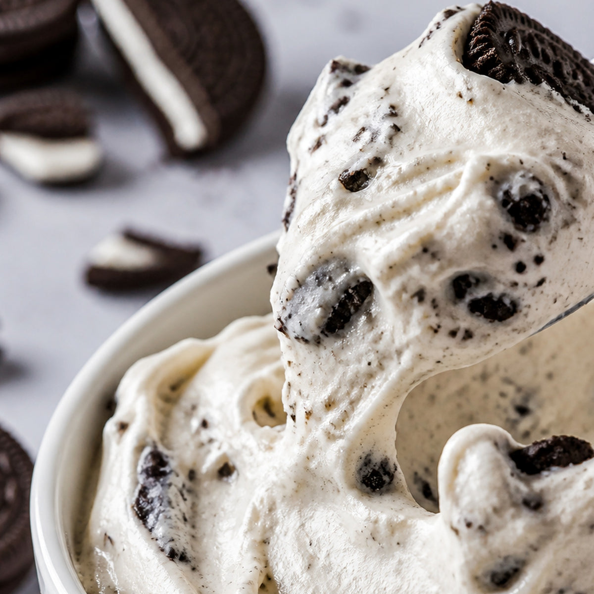 Base Big Train Cookies And Cream Bolsa 1.59 kg - detalle de textura