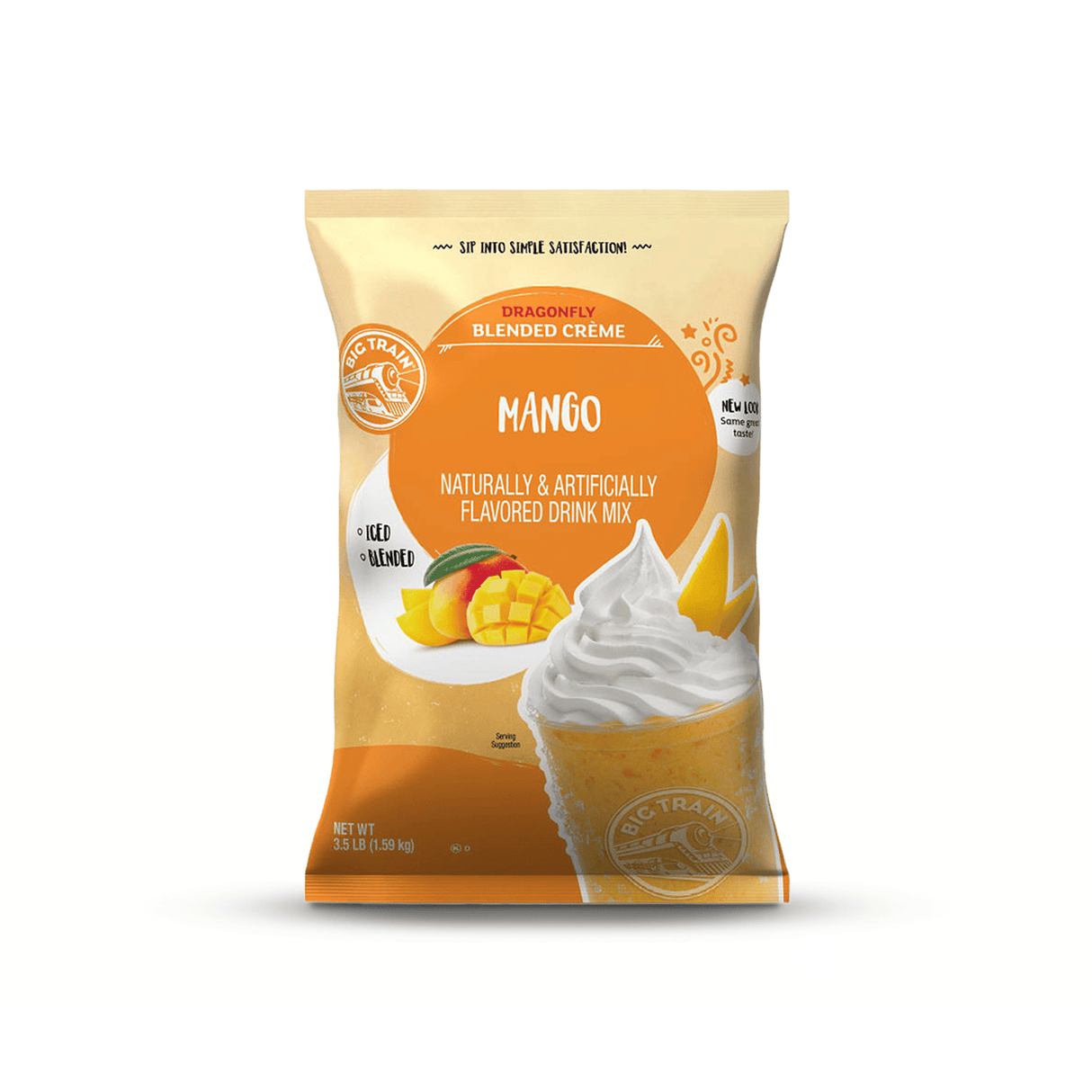 BASE BIG TRAIN DRAGON FLY MANGO BOLSA 1590 GRAMOS - Kitchen Experts KEXBases para bebidasBig TrainKitchen Experts KEX