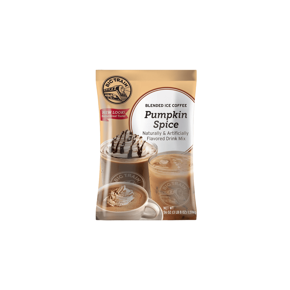 Big Train Base Pumpkin Spice Cafe 1590 Gramos para cafeterías | Kitchen Experts KEX