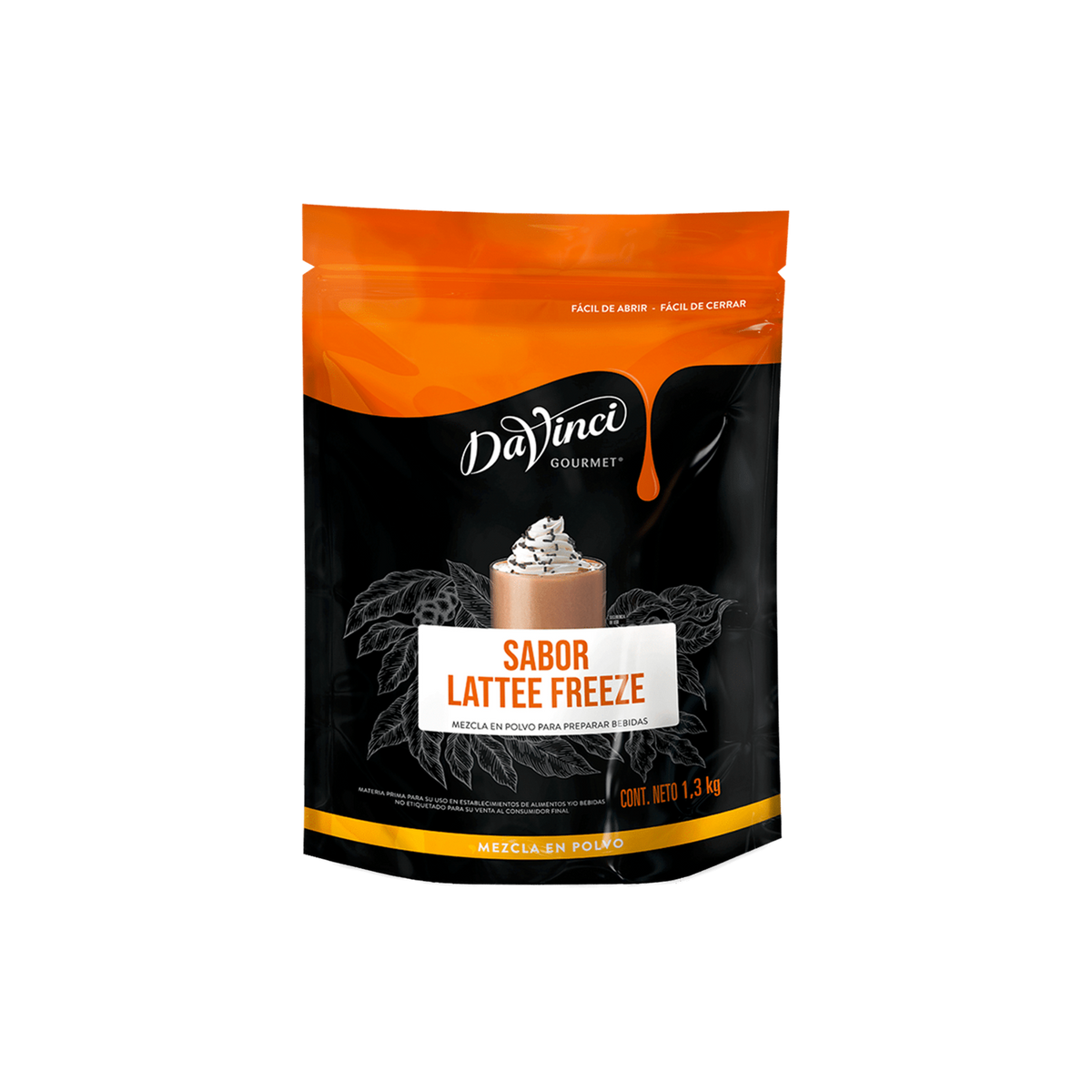 Base DaVinci Caffe D'amore Latte Freeze Bolsa 1300 Gramos