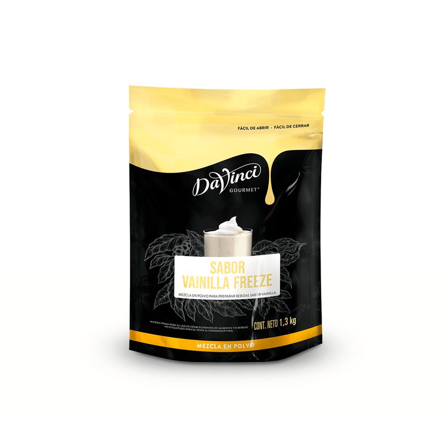 DaVinci Base Caffe Damore Vainilla Freeze 1300 Gramos para cafeterías | Kitchen Experts KEX