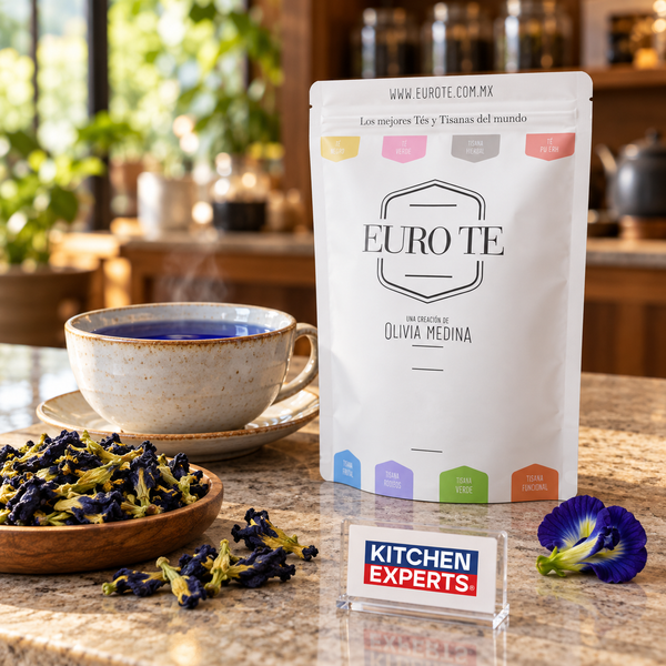 Blue Butterfly Euro Té 250 Gramos - escena KEX
