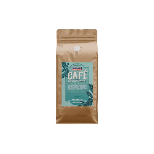 Café en grano Descafeinado Veracruz 1 Kilogramo para cafeterías | Kitchen Experts KEX