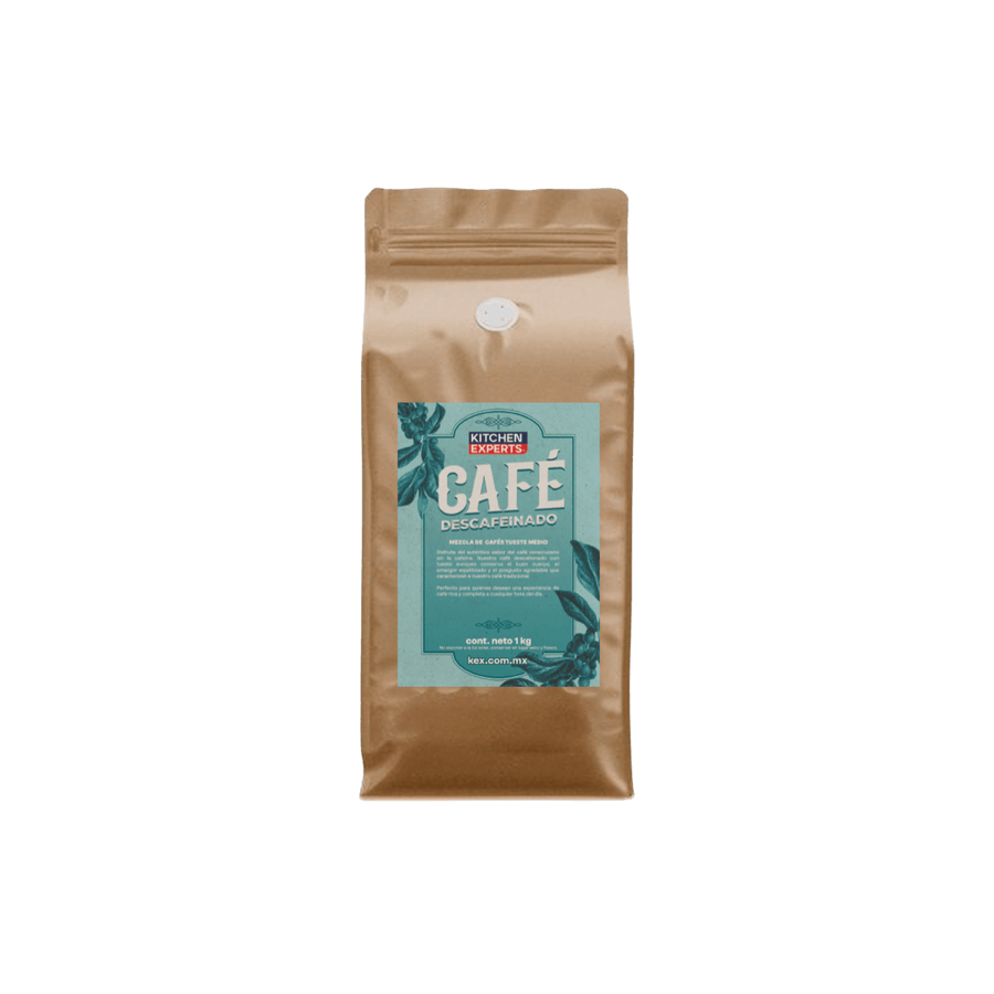 Café en grano Descafeinado Veracruz 1 Kilogramo para cafeterías | Kitchen Experts KEX