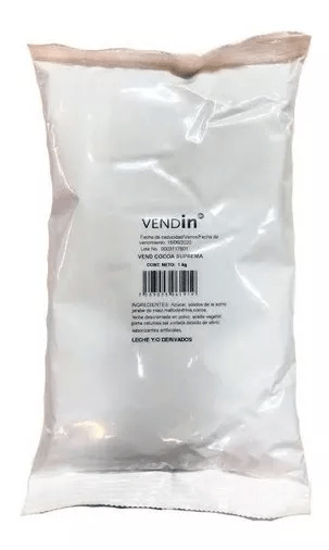 Caja Vending Cappuccino Original 1kg mezcla cremosa para máquinas vending.Cappuccino instantáneo 1kg KEX , sabor clásico