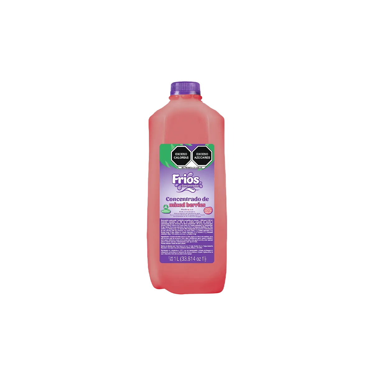 CONCENTRADO FRIOS DE 1 L SABOR MIXED BERRIES | CONCENTRADO DE PULPA DE FRUTA NATURAL CONGELADA - Kitchen Experts