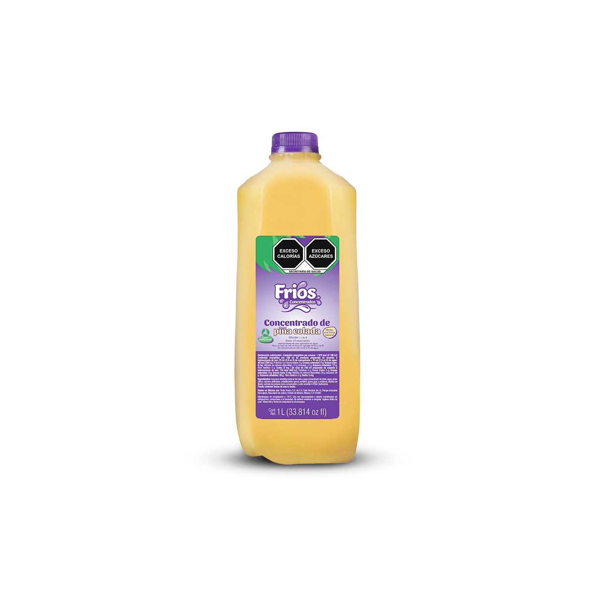 CONCENTRADO FRIOS DE 1 L SABOR PIÑA COLADA | CONCENTRADO DE PULPA DE FRUTA NATURAL CONGELADA - Kitchen Experts KEXConcentradosFríosKitchen Experts KEX