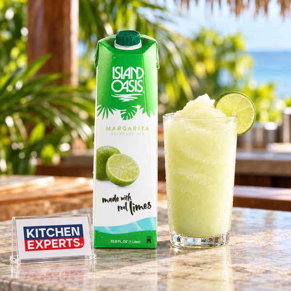 Concentrado Island Oasis Margarita Botella 1 Litro - escena KEX