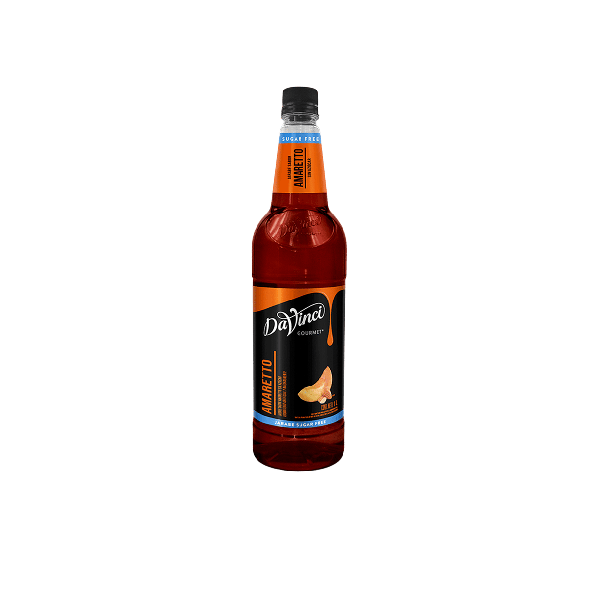 JARABE DAVINCI AMARETTO SUGAR FREE 1 LITRO