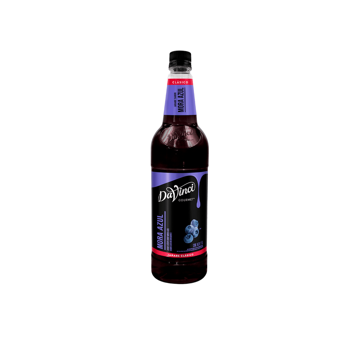 JARABE DAVINCI BLUEBERRY MORA AZUL BOTELLA 1 LITRO