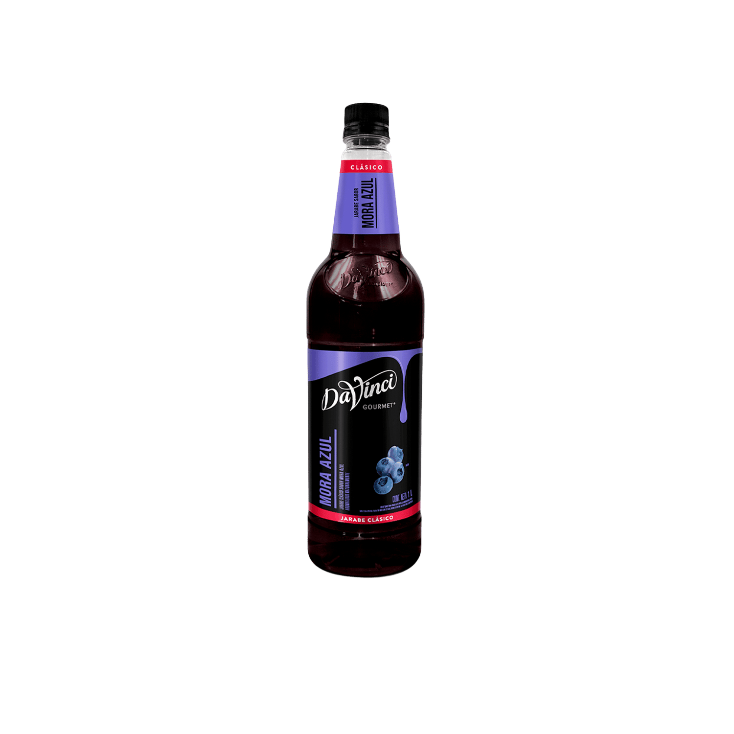 JARABE DAVINCI BLUEBERRY MORA AZUL BOTELLA 1 LITRO