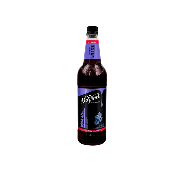 JARABE DAVINCI BLUEBERRY MORA AZUL BOTELLA 1 LITRO