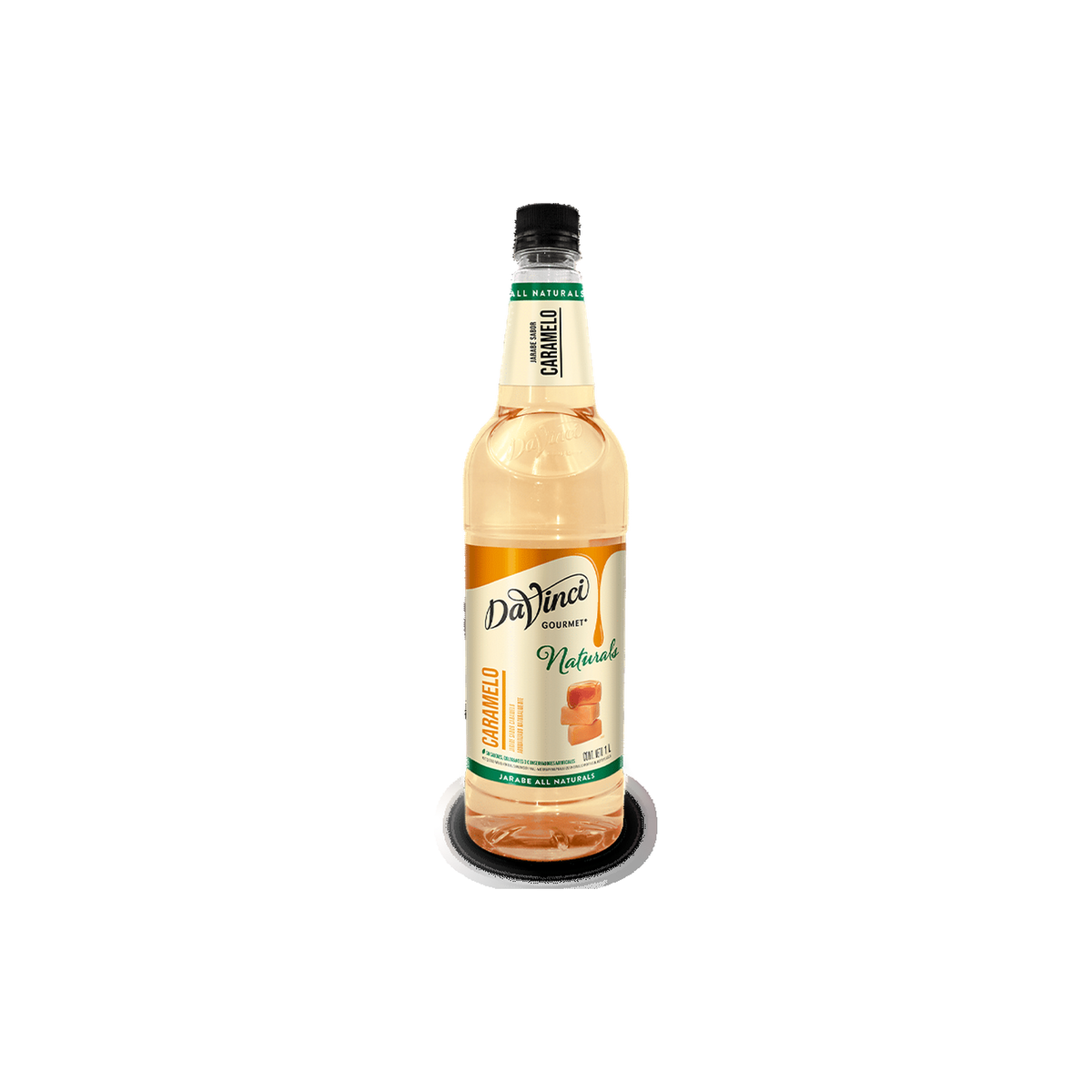 Jarabe DaVinci Caramelo All Naturals Botella 1 Litro