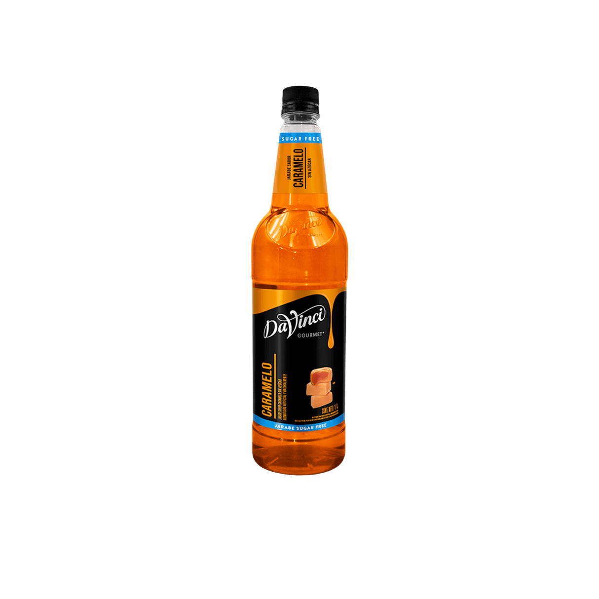 JARABE DAVINCI CARAMELO SUGAR FREE BOTELLA 1 LITRO