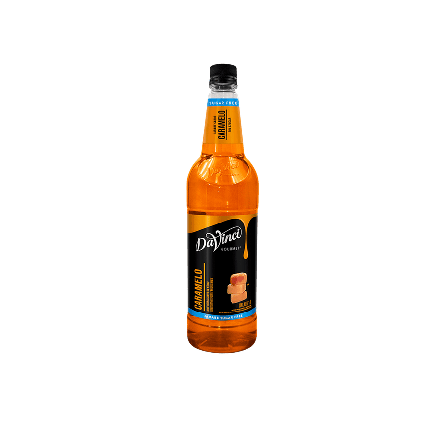 DaVinci Jarabe Caramelo Sugar Free 1 Litro para cafeterías | Kitchen Experts KEX