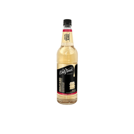 DaVinci Jarabe Chocolate Blanco 1 Litro para cafeterías | Kitchen Experts KEX