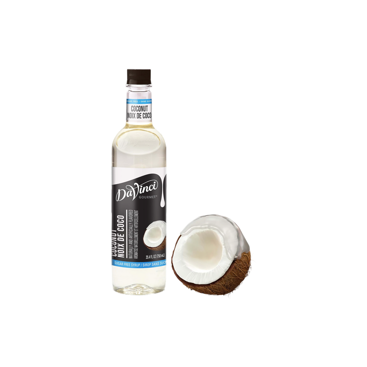 Jarabe DaVinci Coco Sugar Free Botella 750 ml