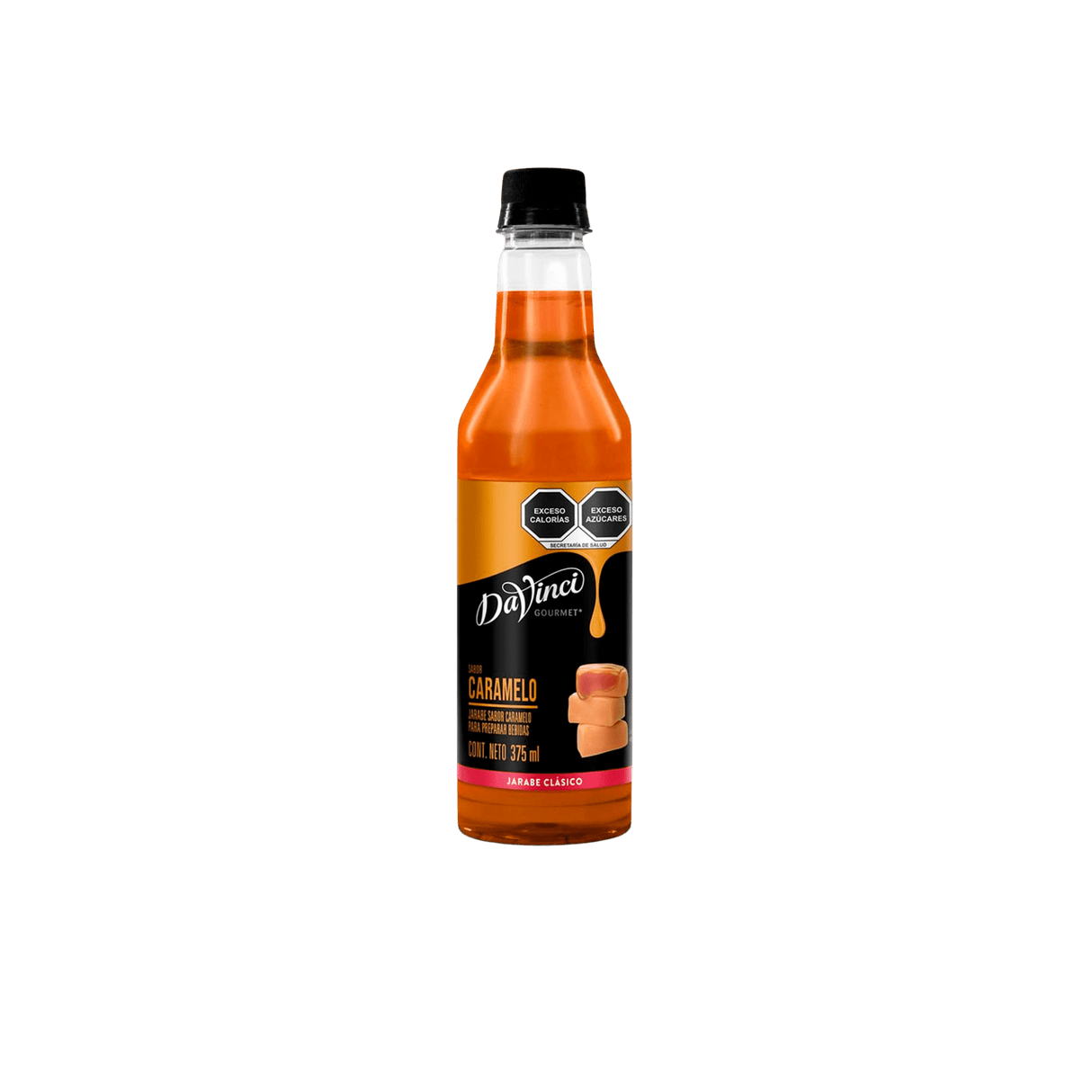 Jarabe DaVinci Gourmet Sabor Caramelo 375ml de KEX Kitchen Experts. Dulzura cremosa ideal para café, frappés, postres y bebidas gourmet.