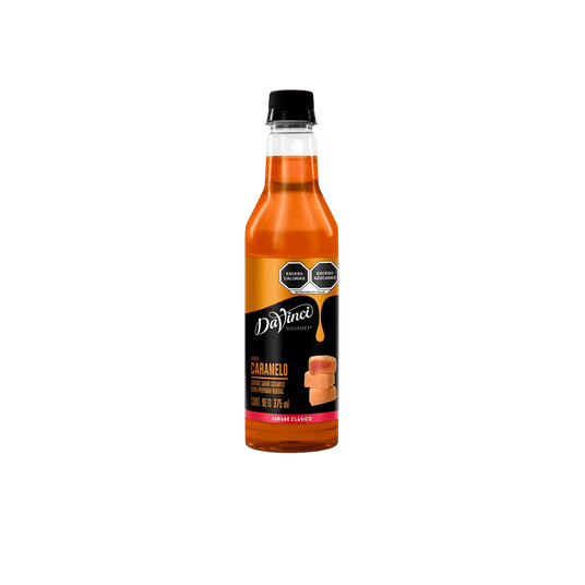 Jarabe DaVinci Gourmet Sabor Caramelo 375ml de KEX Kitchen Experts. Dulzura cremosa ideal para café, frappés, postres y bebidas gourmet.