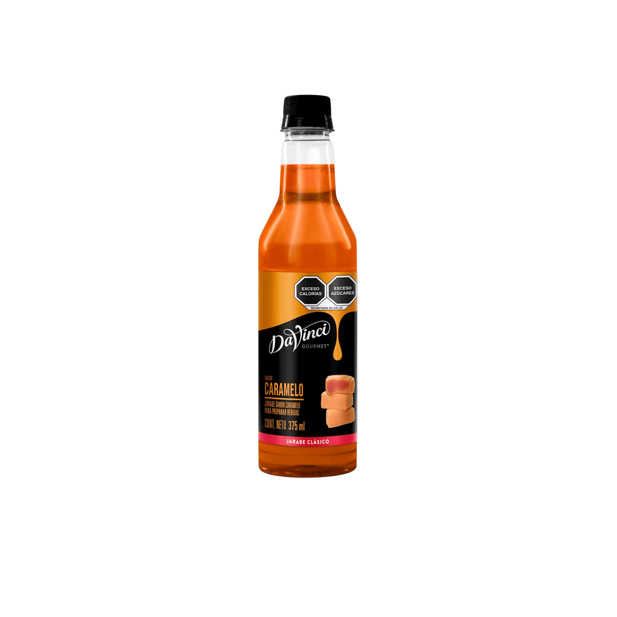 Jarabe DaVinci Gourmet Sabor Caramelo 375ml de KEX Kitchen Experts. Dulzura cremosa ideal para café, frappés, postres y bebidas gourmet.