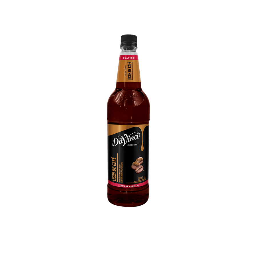 DaVinci Jarabe Licor Cafe 1 Litro para cafeterías | Kitchen Experts KEX