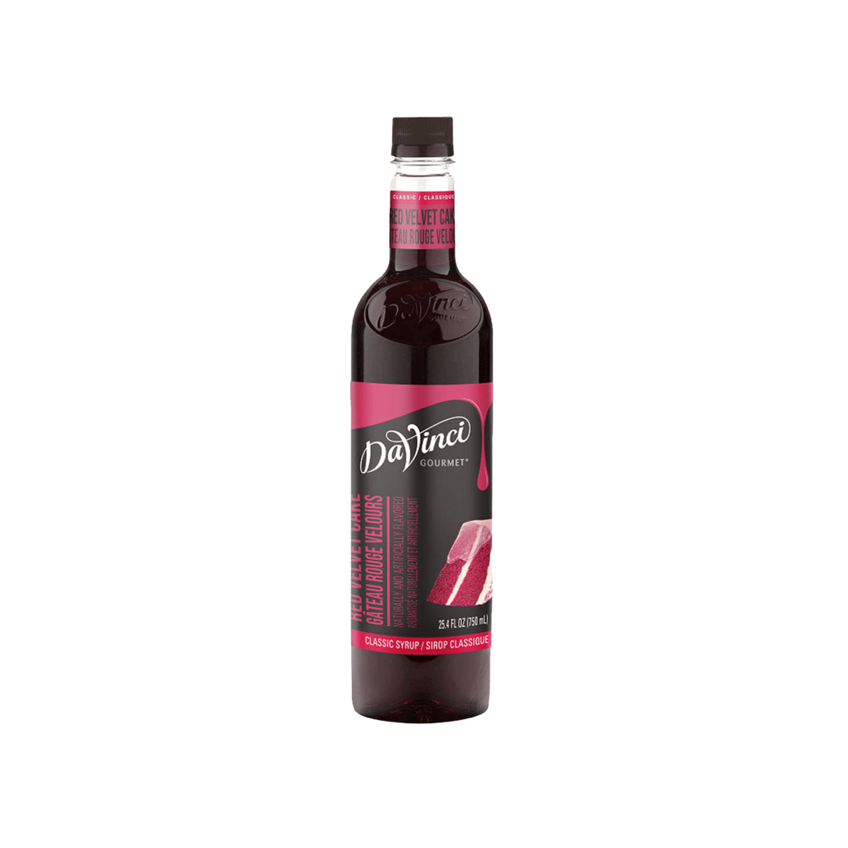 JARABE DAVINCI RED VELVET BOTELLA 750 MILILITROS