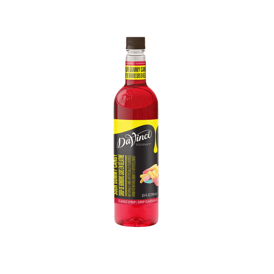 DaVinci Jarabe Sour Gummy Candy 750 Ml para cafeterías | Kitchen Experts KEX