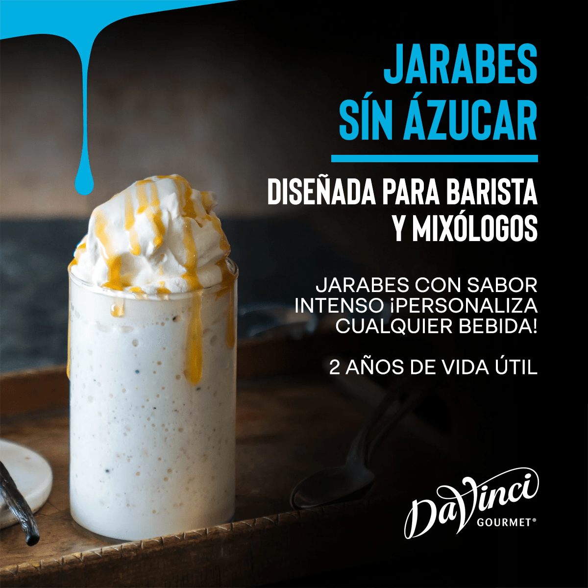 JARABE DAVINCI SUGAR FREE SABOR DURAZNO BOTELLA 750 ML - Kitchen Experts KEX Jarabes Davinci