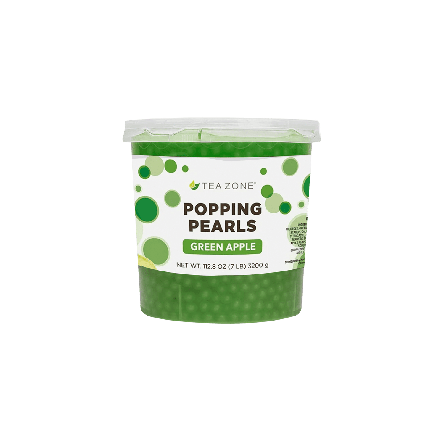 Popping Pearls Manzana Verde Tea Zone 3200g | KEX Kitchen Experts - Toppings para Bubble Tea