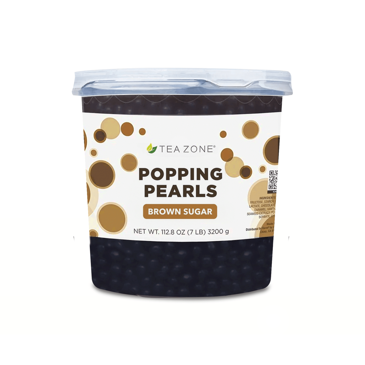 POPPING PEARLS BROWN SUGAR | TEA ZONE 3200 GRAMOS | PERLITAS EXPLOSIVAS | POPPING BOBA - KEX Jellys - Kitchen Experts