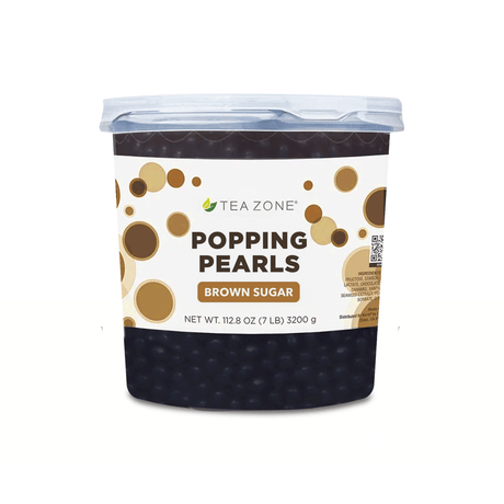 POPPING PEARLS BROWN SUGAR | TEA ZONE 3200 GRAMOS | PERLITAS EXPLOSIVAS | POPPING BOBA - KEX Jellys - Kitchen Experts