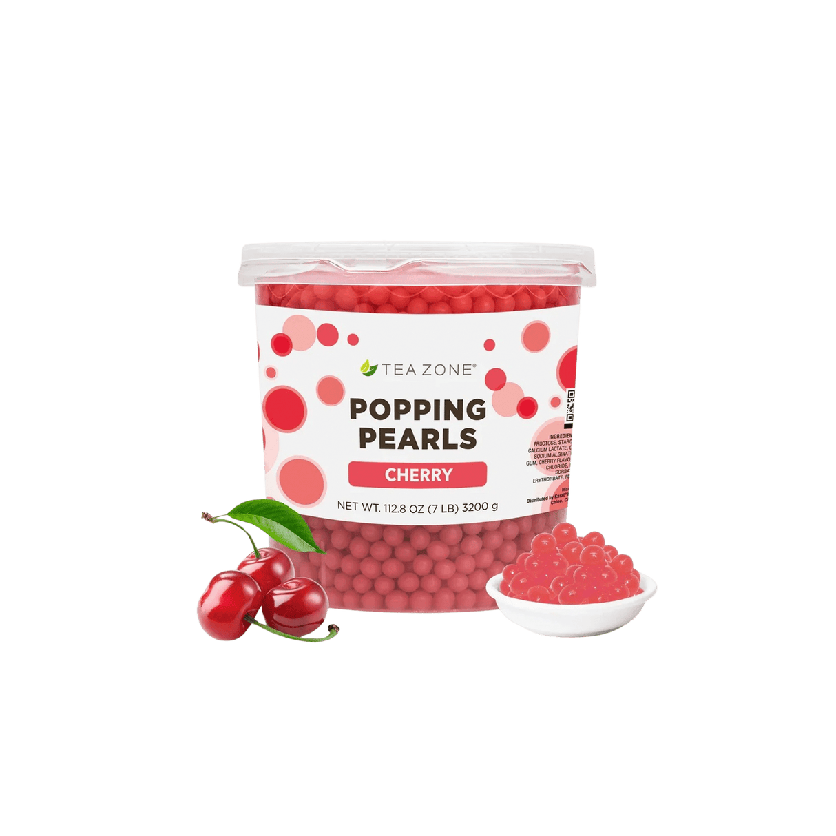 POPPING PEARLS CHERRY TEA ZONE 3200 GRAMOS | PERLITAS EXPLOSIVAS | POPPING BOBA - Kitchen Experts