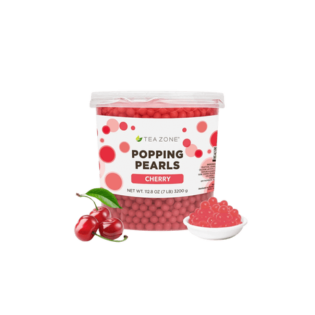 POPPING PEARLS CHERRY TEA ZONE 3200 GRAMOS | PERLITAS EXPLOSIVAS | POPPING BOBA - Kitchen Experts
