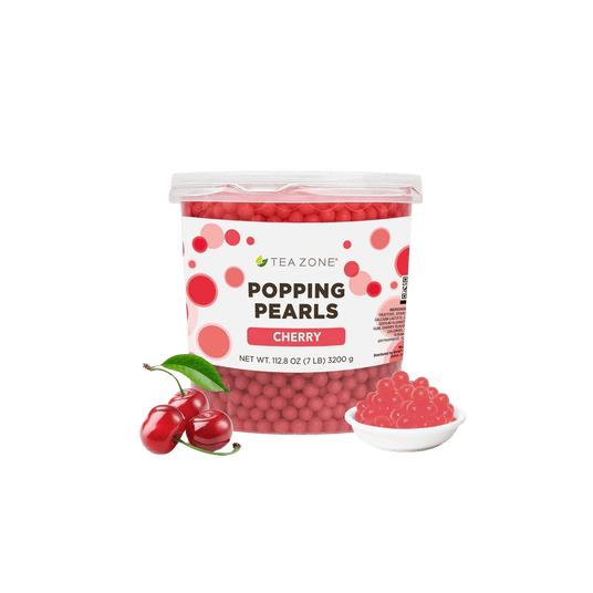 Tea Zone Cherry Perlitas Explosivas Boba 3200 Gramos para cafeterías | Kitchen Experts KEX