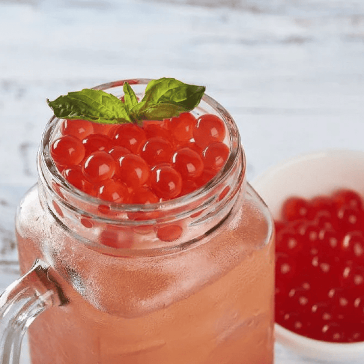 POPPING PEARLS CHERRY TEA ZONE 3200 GRAMOS | PERLITAS EXPLOSIVAS | POPPING BOBA - Kitchen Experts