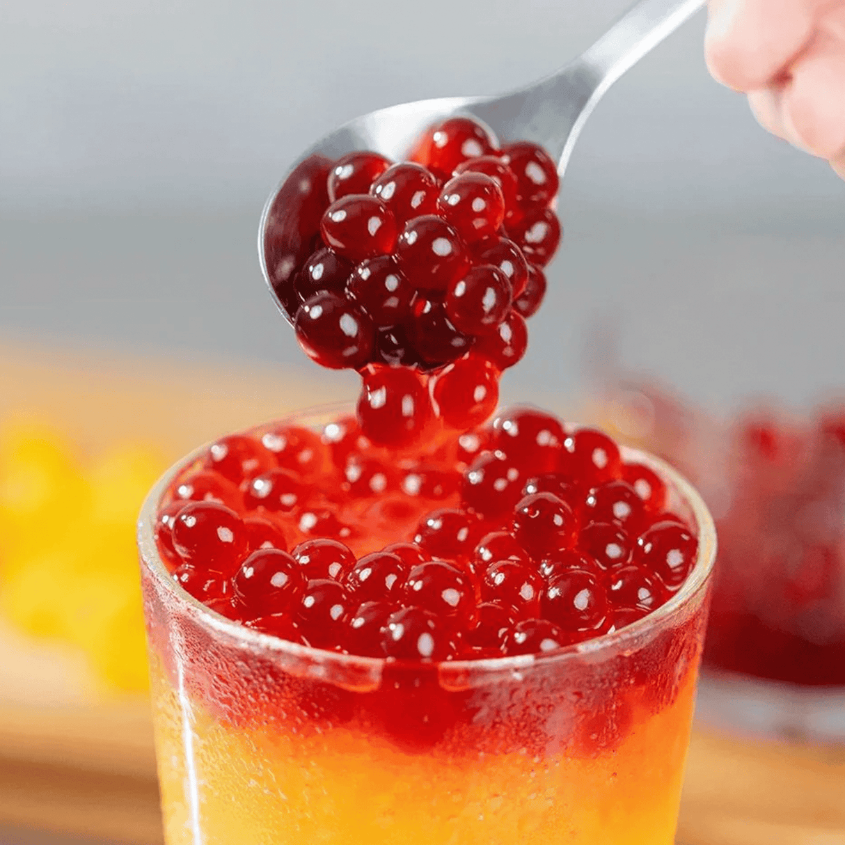 POPPING PEARLS DRAGON FRUIT | TEA ZONE 3200 GRAMOS | PERLITAS EXPLOSIVAS | POPPING BOBA - Popping Pearls - Kitchen Experts