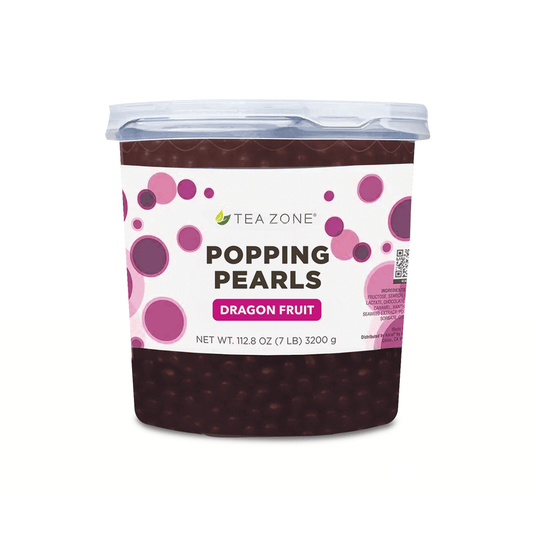 Tea Zone Dragon Fruit Perlitas Explosivas Boba 3200 Gramos para cafeterías | Kitchen Experts KEX