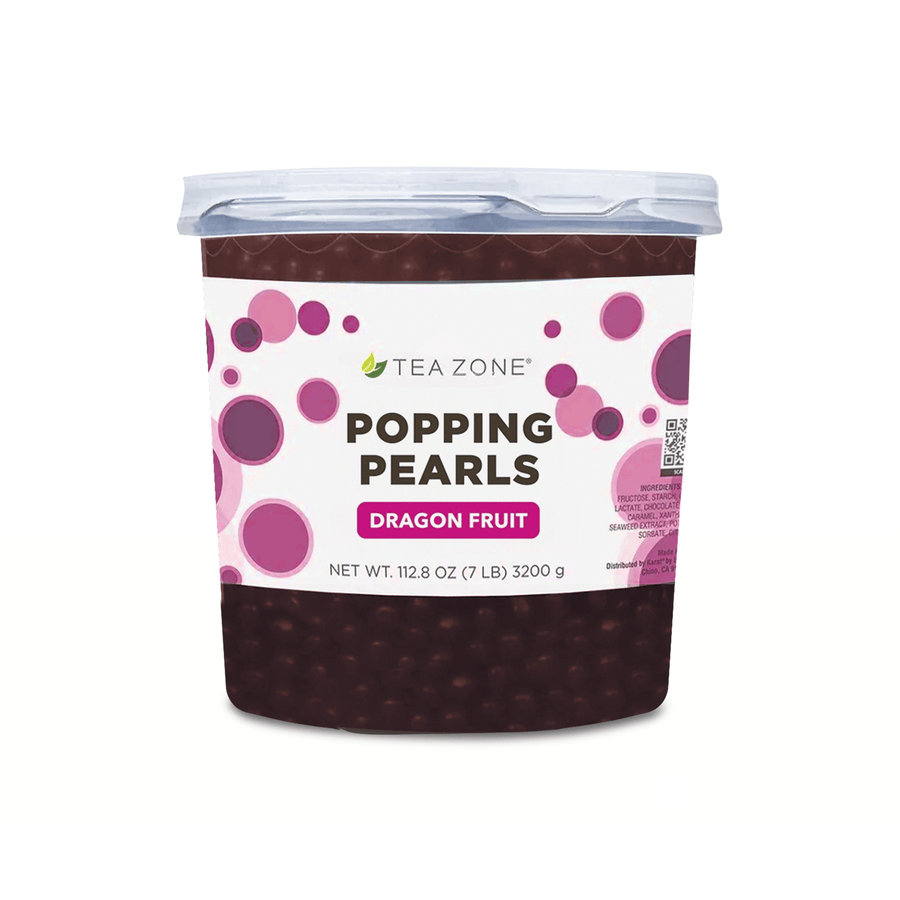 Tea Zone Dragon Fruit Perlitas Explosivas Boba 3200 Gramos para cafeterías | Kitchen Experts KEX