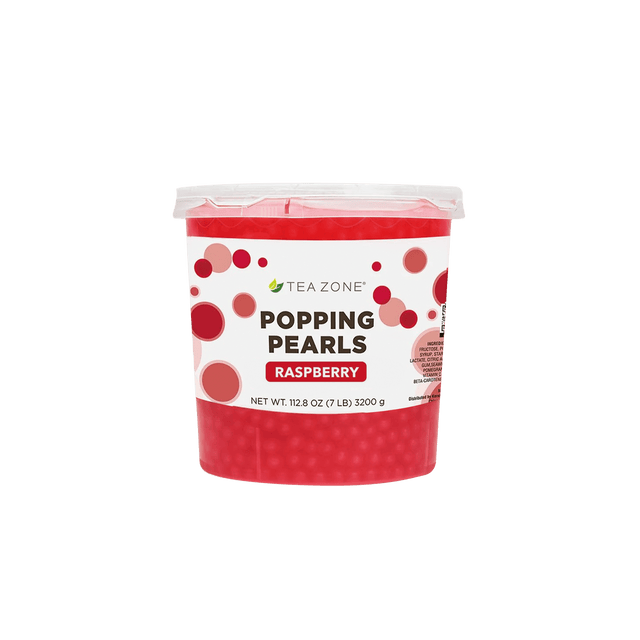 Popping Pearls Frambuesa Tea Zone 3200 g – Perlitas Explosivas Premium KEX