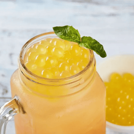 POPPING PEARLS MANGO| TEA ZONE 3200 GRAMOS | PERLITAS EXPLOSIVAS | POPPING BOBA - Popping Pearls Kitchen Experts KEX