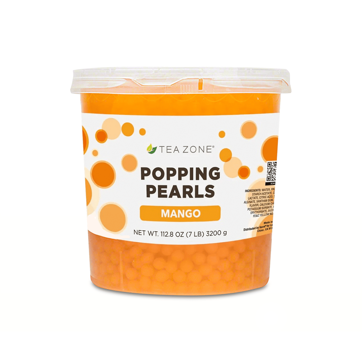 POPPING PEARLS MANGO| TEA ZONE 3200 GRAMOS | PERLITAS EXPLOSIVAS | POPPING BOBA - Popping Pearls Kitchen Experts KEX