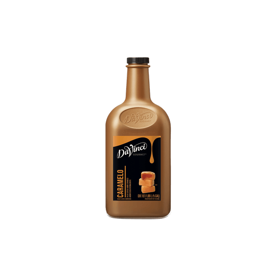 DaVinci Salsa Caramelo 1/2 Galon para cafeterías | Kitchen Experts KEX