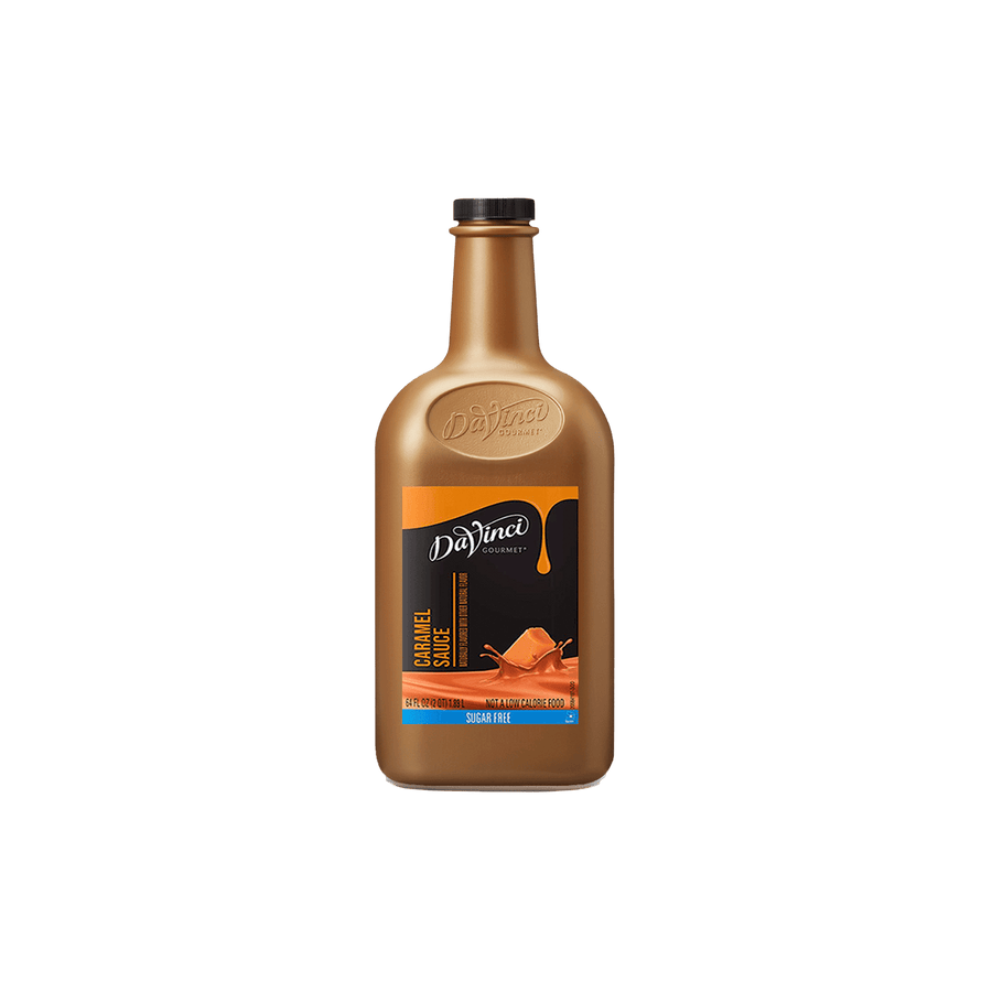 DaVinci Salsa Caramelo Sugar Free 1/2 Galon para cafeterías | Kitchen Experts KEX