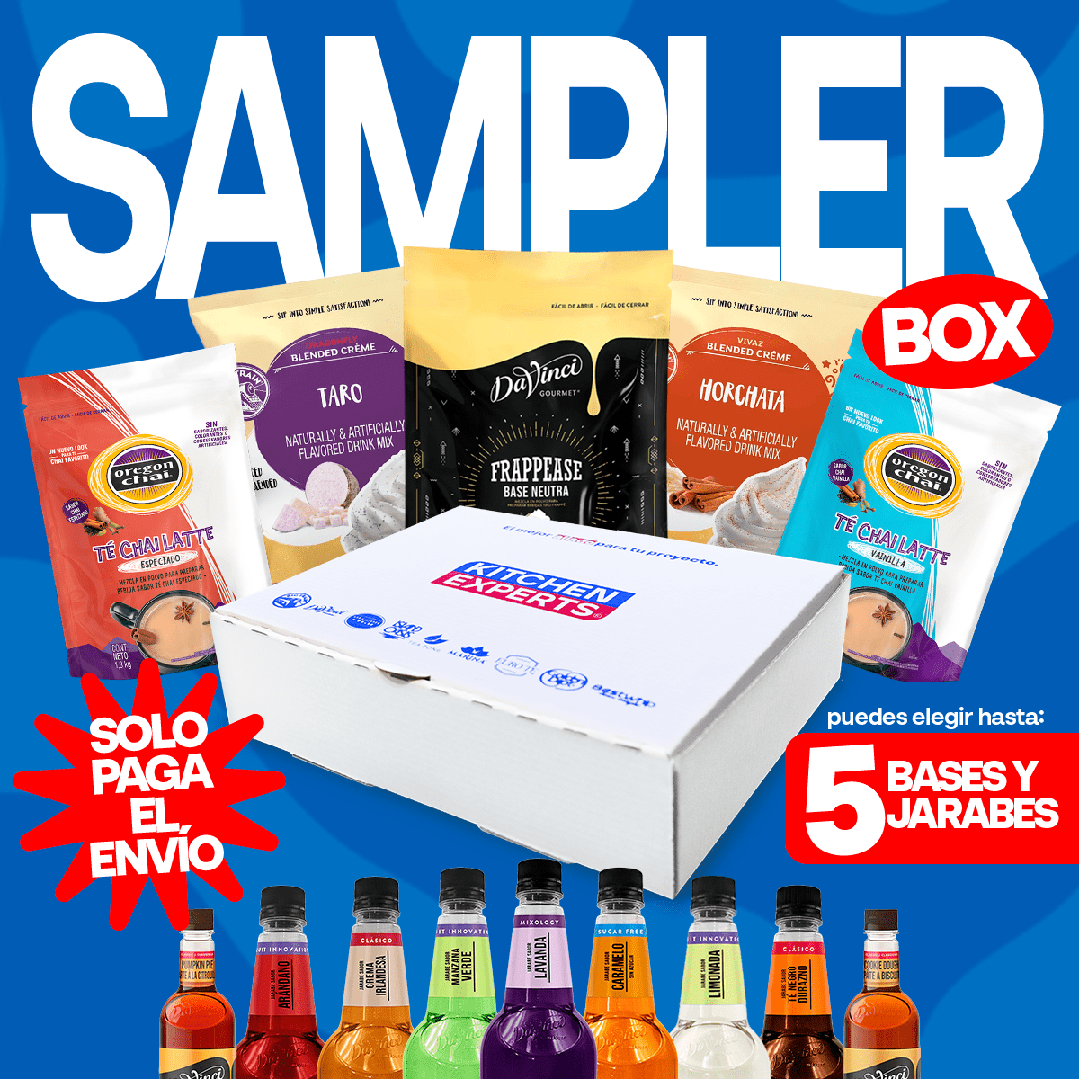 Sampler KEX – ¡Elige tus sabores favoritos! - Kitchen Experts KEXSampler KexKitchen Experts KEXKitchen Experts KEX
